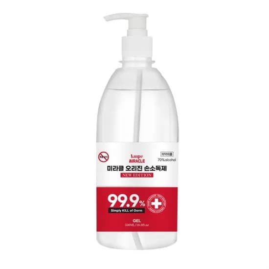 일상플러스 미라클 오리진 겔 손소독제 500ml 1개