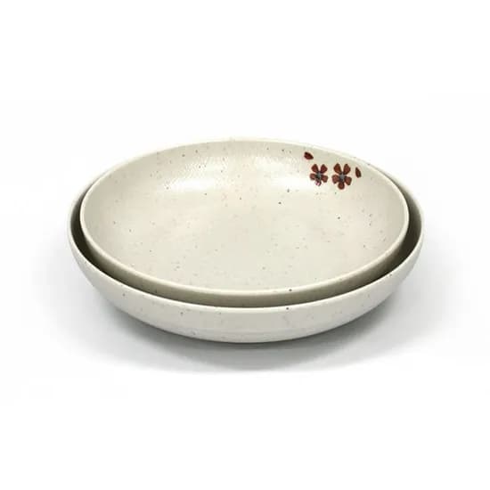 동백전사 매트찜접시 G-0251 1개