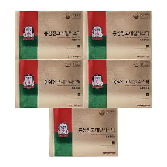 정관장 홍삼진고 데일리스틱 10g 20포 5박스