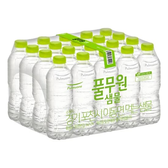 풀무원샘물 라벨랜덤, 500ml, 20개
