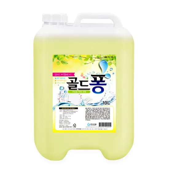 더푸룸 고농축 주방세제 골드퐁 13L 1개