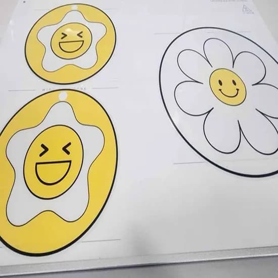 스마일 인덕션 보호매트, 화이트, 26cm, 1개
