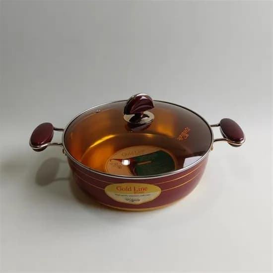 키친플라워 경질 전골냄비 레드골드 24cm 1개
