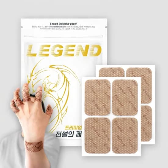 라오메뜨 전설의패치 프리미엄 준대형 패치 40매 1개