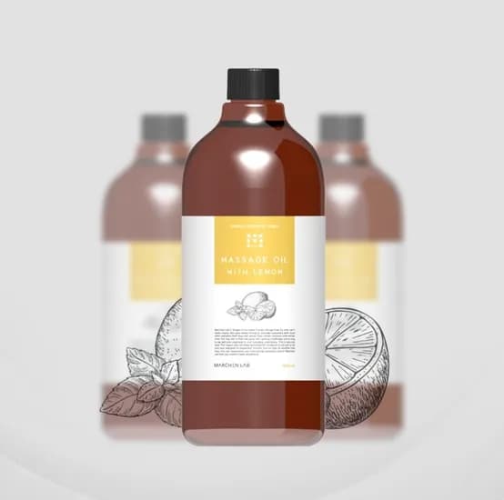 메르헨랩 아로마 마사지오일 위드 레몬, 1L, 1개