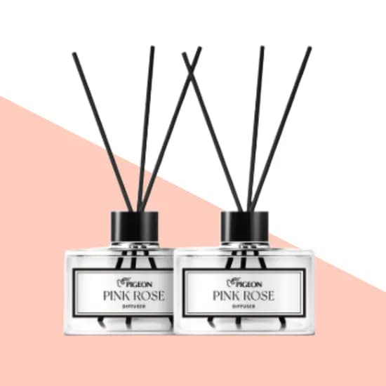 피죤 디퓨저, 핑크로즈, 400ml, 1세트