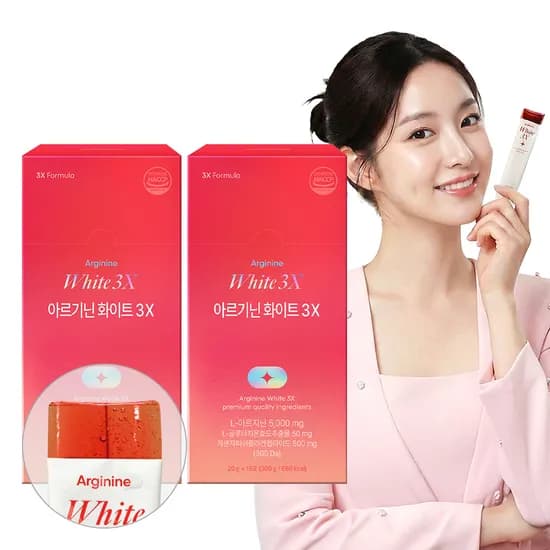 아르기닌 화이트 3X 20g 15포 2박스