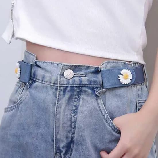 바지 줄이기 벨트 단추 수선 허리 조절 고리 고무줄 사이즈 집에서 줄임, 네이비, 기본