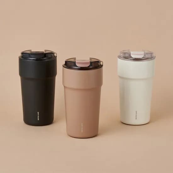 락앤락 메트로 카페 세라믹 텀블러, 코코아, 500ml