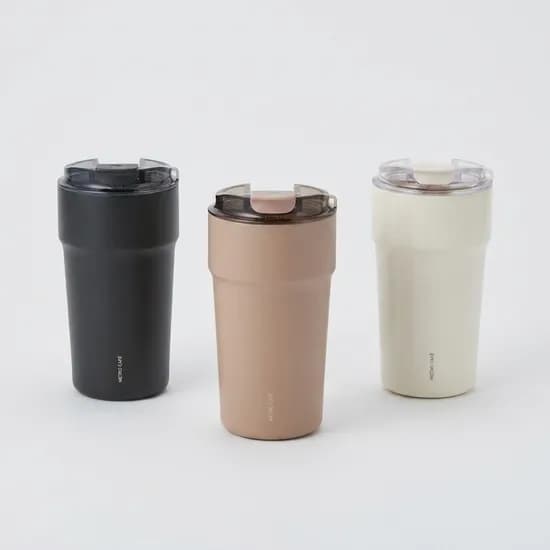 락앤락 메트로카페 세라믹 스트랩 텀블러 아이보리 500ml 1개