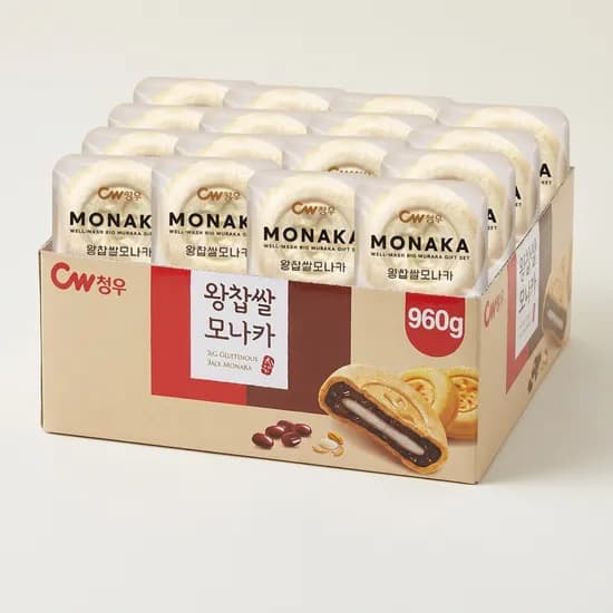 청우 왕찹쌀모나카 960g 1개