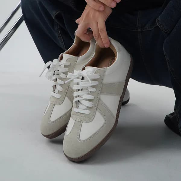 7CM 키높이 독일군 스니커즈 아이보리 260mm 1개