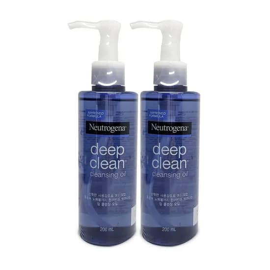 뉴트로지나 딥 클린 클렌징 오일 200ml 2개