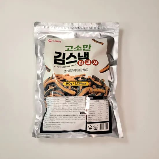 스위트영 고소한 김스낵 김과자 800g 1개