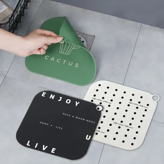 스파이더 밀착 하수구 매트 그린 20 x 20 x 20cm 2개