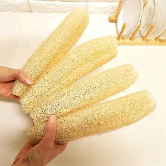 제로웨이스트 천연수세미 20cm 4개