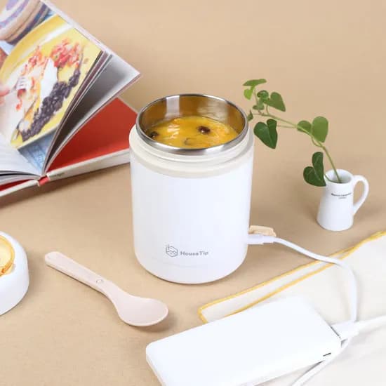 보온 죽통 화이트 600ml 1개