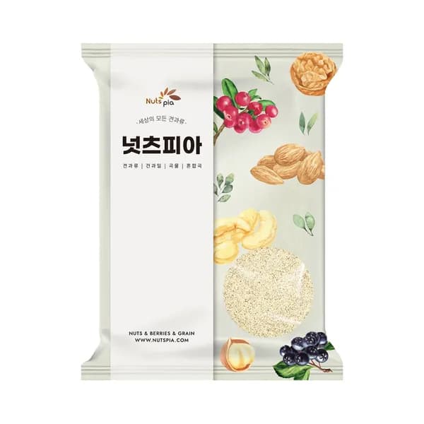 넛츠피아 볶음아몬드 분말 300g
