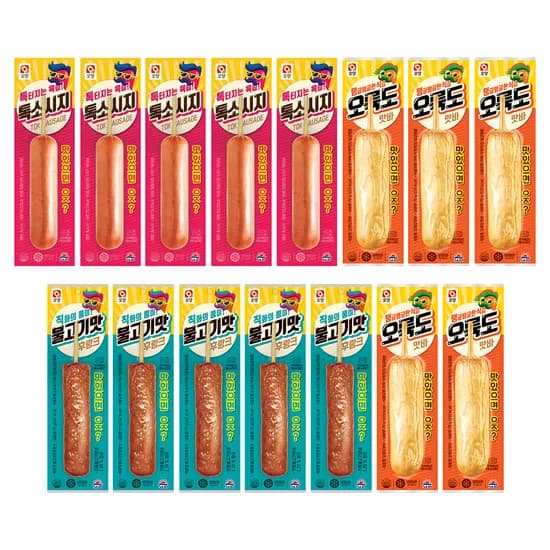 오양 불고기맛 후랑크 외 2종 70g 15개