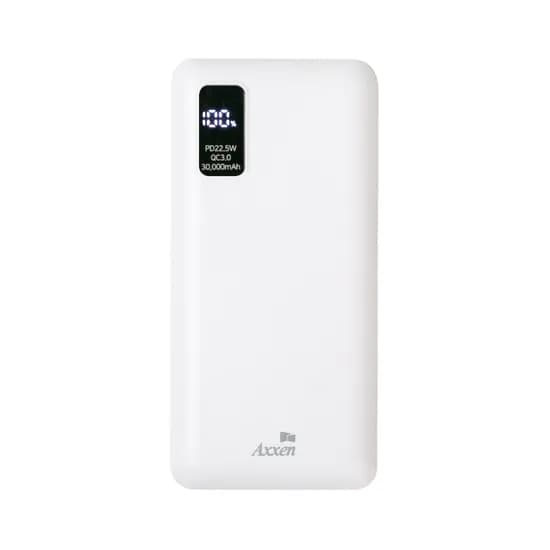 액센 B330 보조배터리 30000mAh 22.5W 화이트 1개