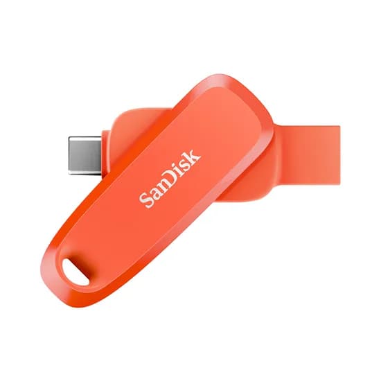 샌디스크 폰 드라이브 USB Type-C, 오렌지, 128GB, 1개