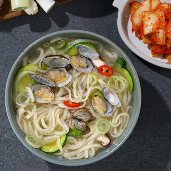 명동칼국수 마늘김치 세트 5인분 1kg 1세트