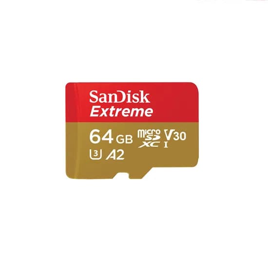 샌디스크 Extreme micro Class10 마이크로SD 카드, 64GB, 1개