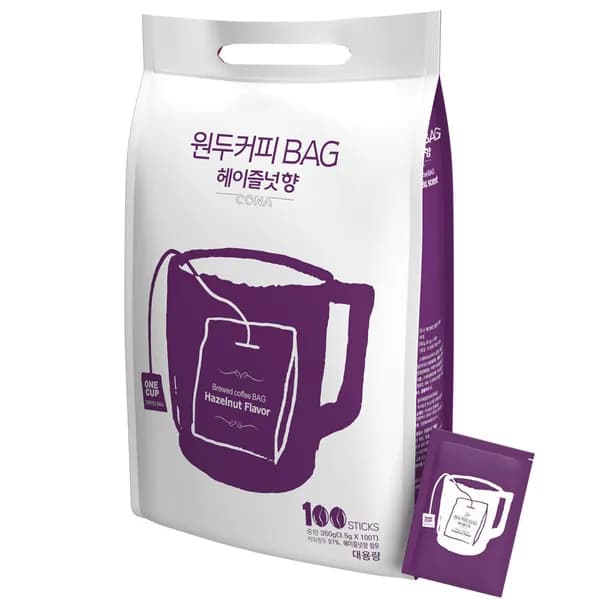 원두커피 BAG 헤이즐넛 3.5g 100개입