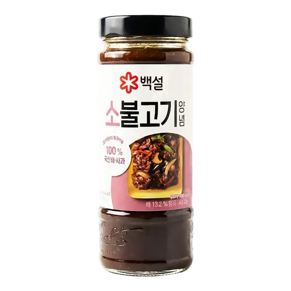 백설 소불고기 양념 500g 1개