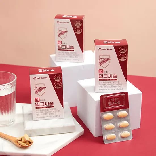 뉴트리네이처플러스 간에 좋은 밀크씨슬 900mg 30캡슐 3박스 11,900원