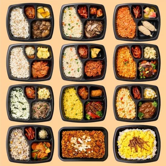 굿스푼 다이어트 도시락 체중조절 도시락 고기많은 12팩 12종