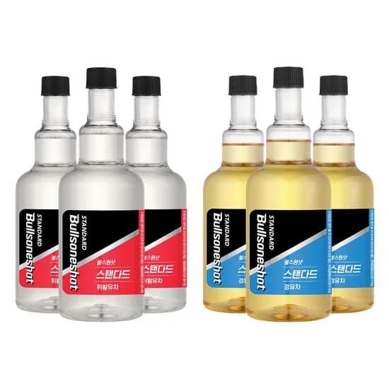 불스원샷 스탠다드, 360ml, 가솔린/휘발유, 3개
