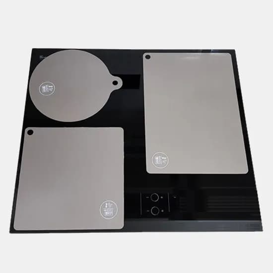 인덕션 보호매트, 원형, 1개 + 정사각, 1개 + 직사각, 1개