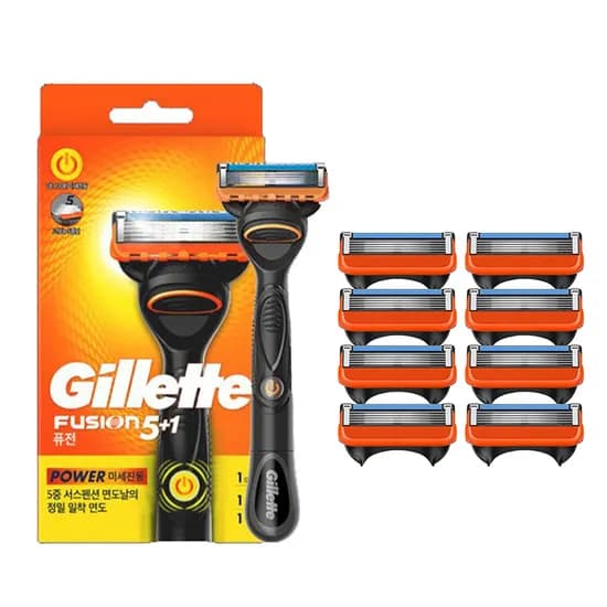 질레트 퓨전 파워 면도날 8개입 1개