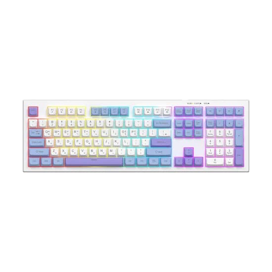 콕스 저소음 멤브레인 키보드 CMK108, 바이올렛, 1개