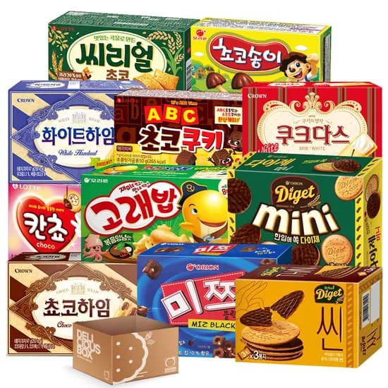 미니 과자 세트, 11종세트, 1세트