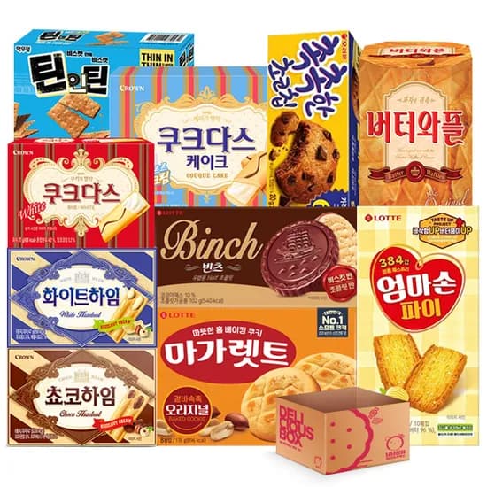 10종 과자세트 1세트