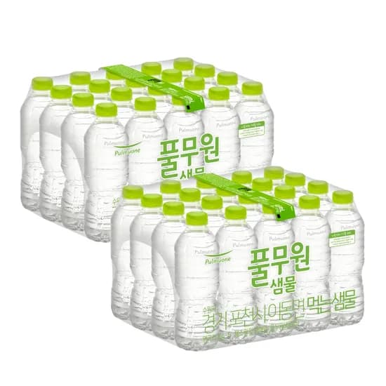 풀무원 생수 500ml 40개