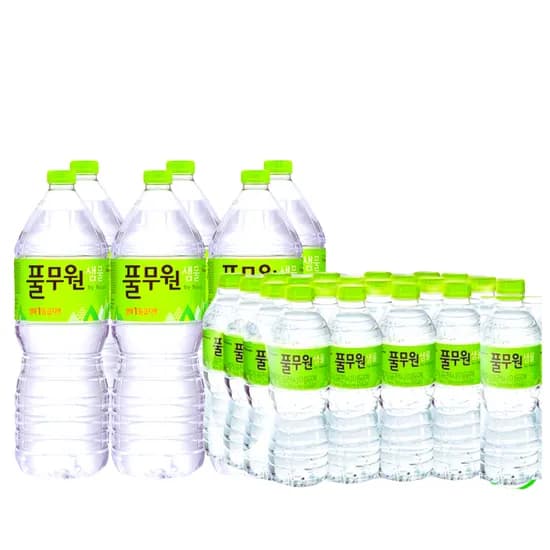 풀무원 생수, 500ml, 40개