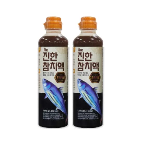 김하진의 더 진한 참치액 프리미엄 590g 2개