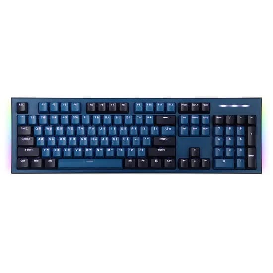 COX CK01 NAVY 축교환 사이드 RGB 기계식 키보드, 갈축