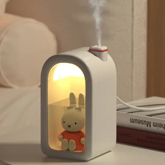 미피 포미니 미피 무드등 가습기 AP-MIFFY380P 핑크화이트