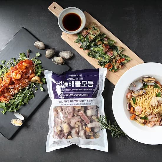 손질 해물모듬 해물믹스 400g 4팩