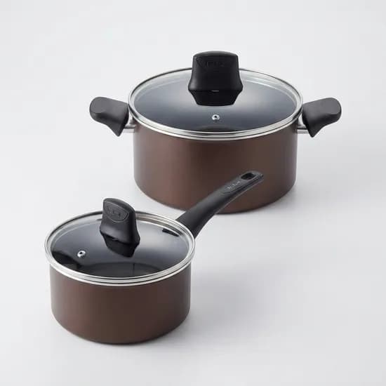 테팔 인덕션 뉴 이노바시오 냄비 2종 세트 블랙커피 18cm 20cm 1개