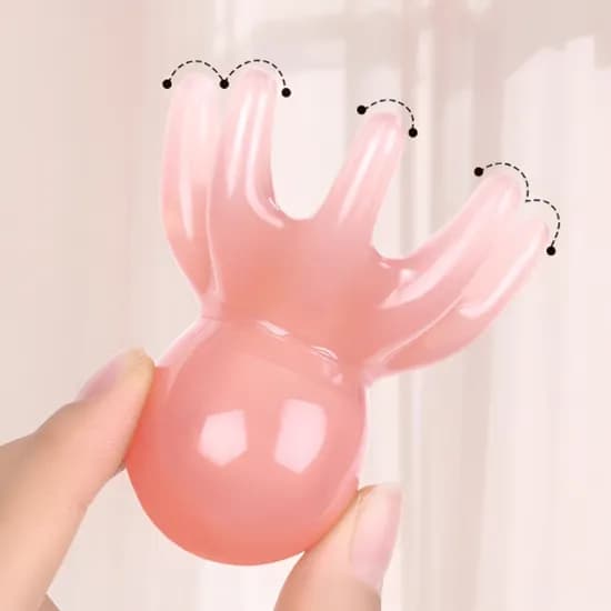 문어괄사 핑크 5.3x6.8cm 1개