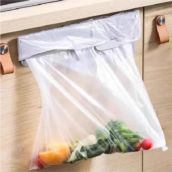 부착식 접이식 쓰레기봉투 거치대, 1개
