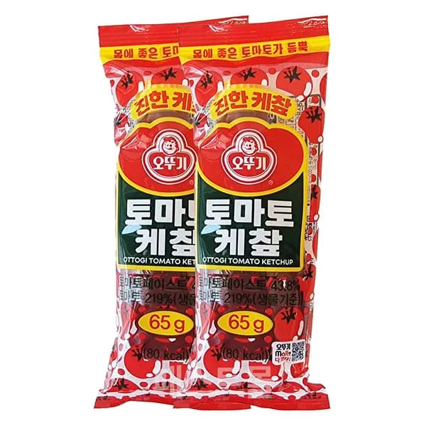 오뚜기 토마토케찹 미니 65g 2개 3,950원