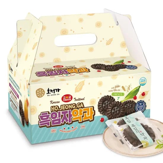 호정가 흑임자약과 1kg 1세트