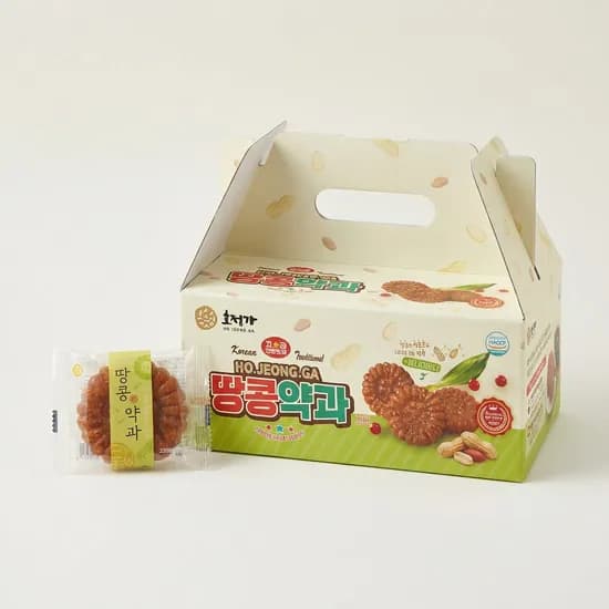 호정가 땅콩약과세트 1kg 1세트