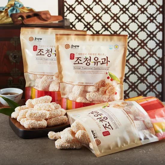 호정가 조청유과 200g 3개 16,900원
